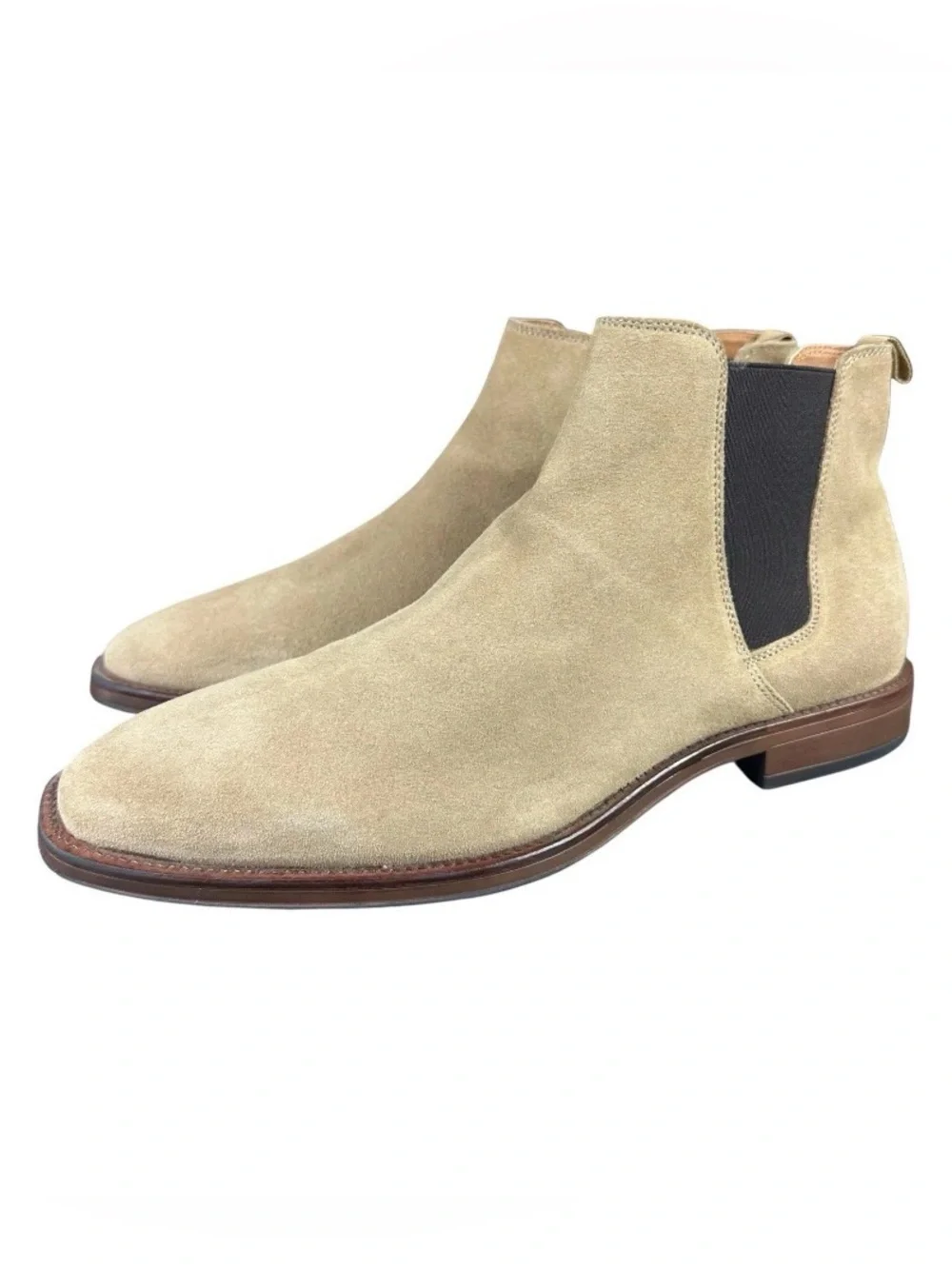 Aldo Tan Suede Chukka Chelsea Boots